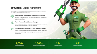 Krijimi i website gartenbau-cetin