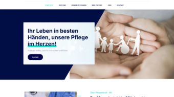 Krijimi i faqes pflegedienst-dd