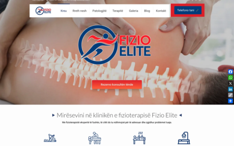fizioelite-website-krijim-website-per-sherbime-fizioterapi-tirane