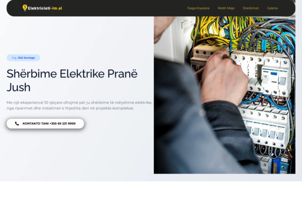 elektricisti-im-website-krijim-website-per-sherbime-te-ndryshme