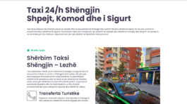 taxi-shengjin-website-krijim-website